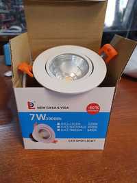 Oczko oprawa oświetleniowa halogen sufit downlight 7W LED 230V