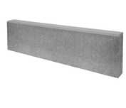 Krawężnik betonowy szary 6x20x100 cm