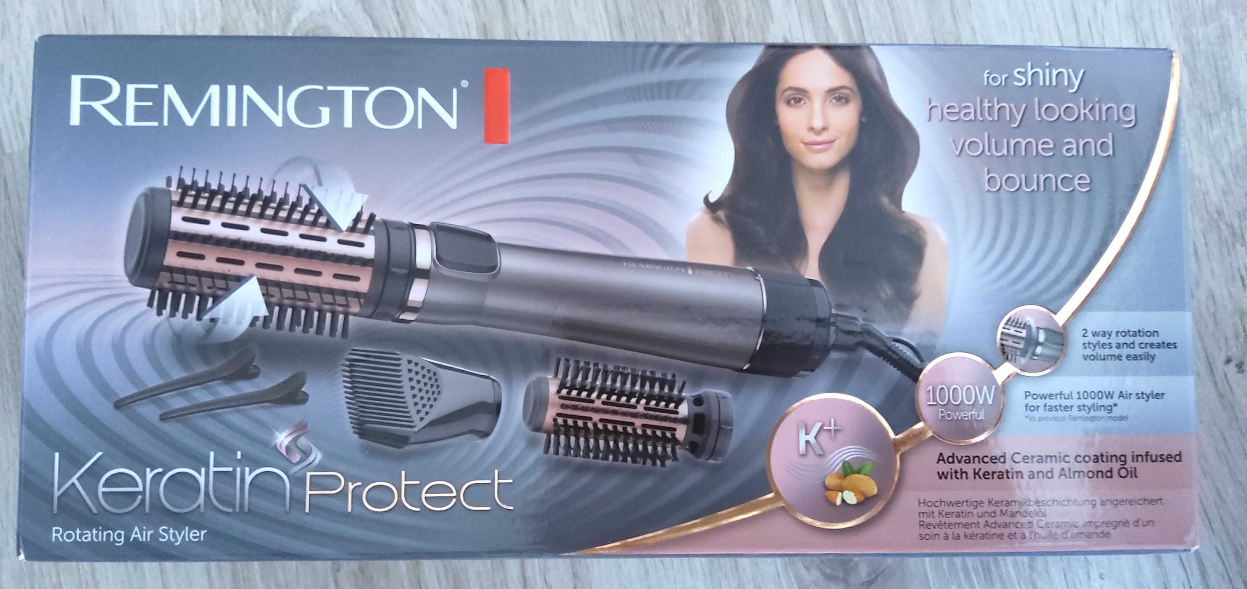 Lokówko suszarka obrotowa Remington AS8811 Keratin Protect