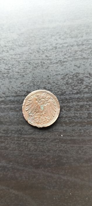 Moneta 1 Pfening z 1890 roku