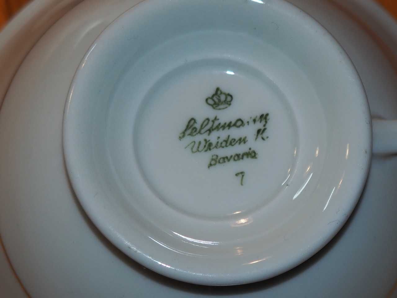 Zestaw śniadaniowy , porcelana bawarska Seltmann, lata 50-te