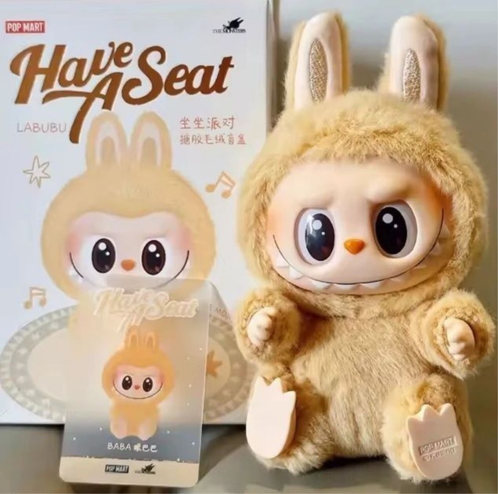 ‼️Тренд Іграшка Лабубу 2 серія Have a seat‼️