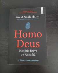 Livro Homo Deus História Breve do Amanhã Yuval Noah Harari