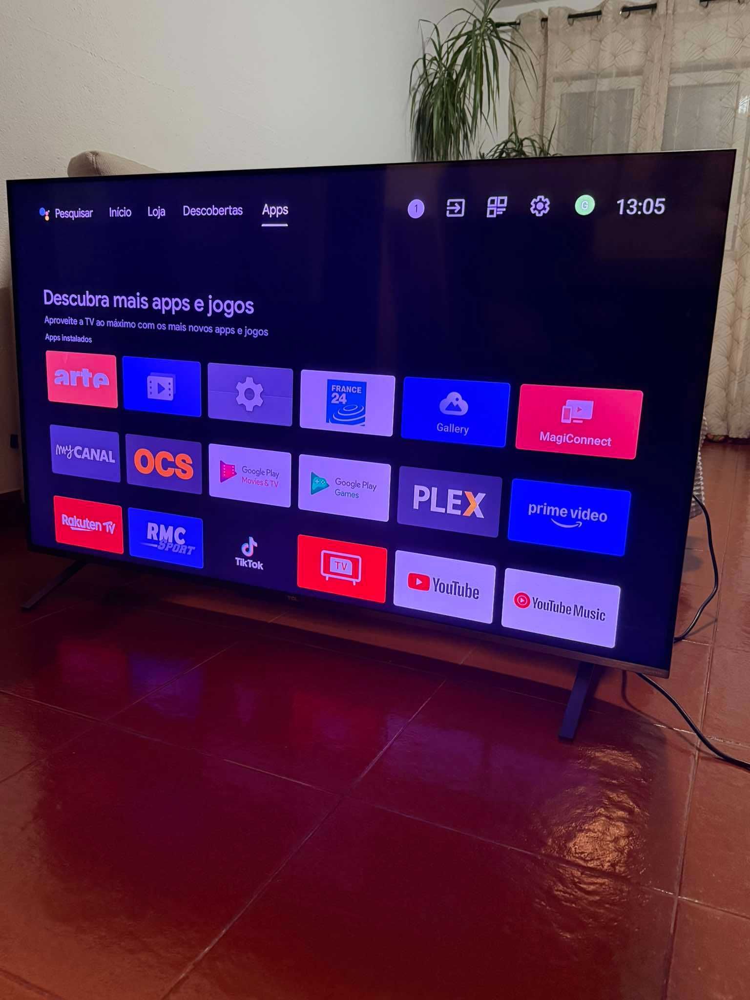 Televisao tcl como nova