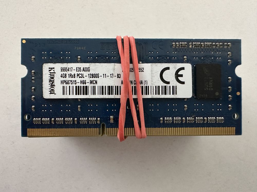 Оперативна память для ноутбука  DDR3 2/4/8Gb