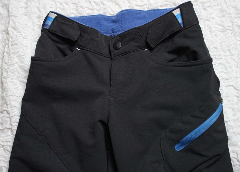 Спортивные, демисезонные чёрные штаны Quechua, рост 123-130cм/ 7-8 лет