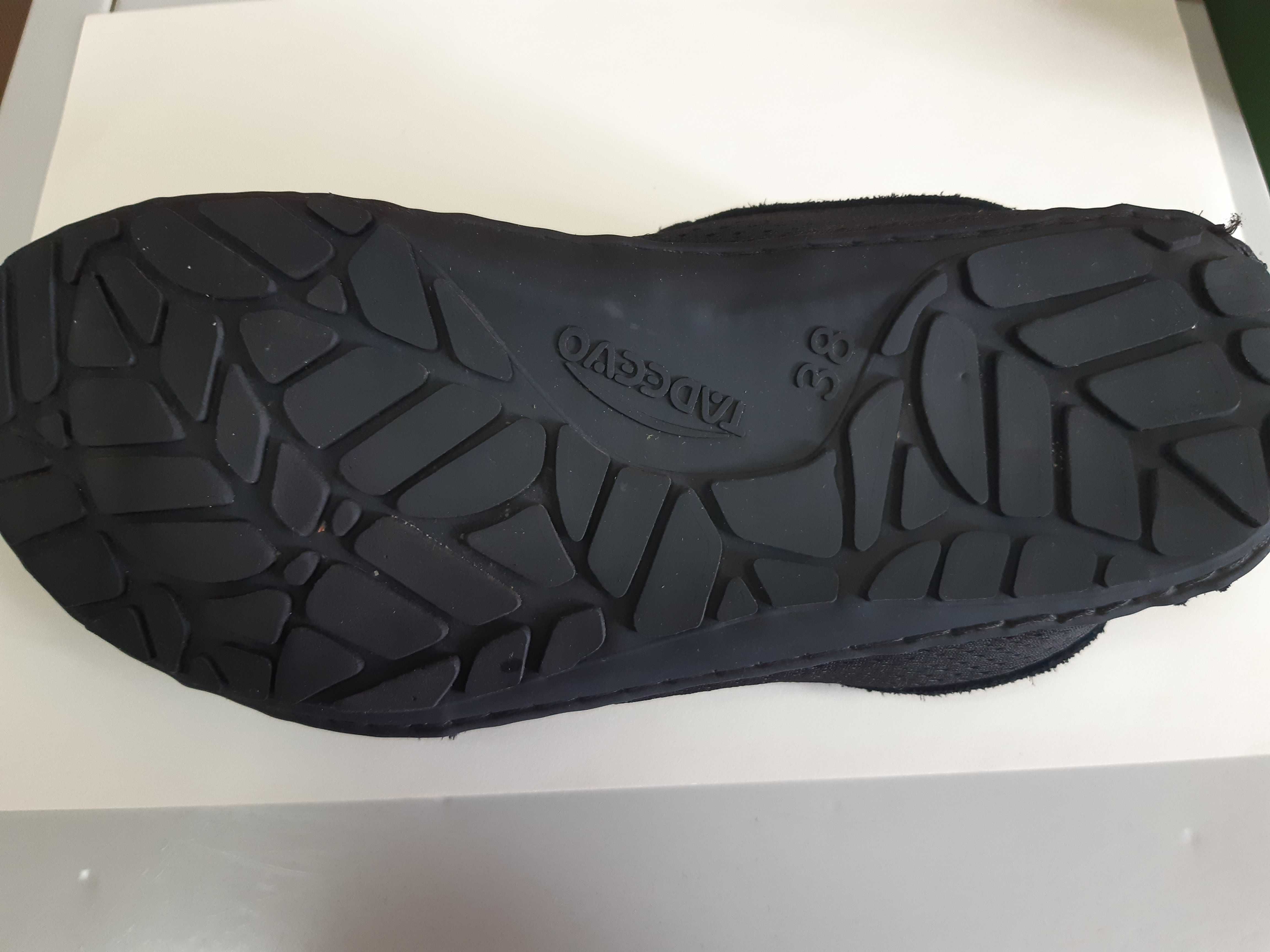 buty minimalistyczne Tadeevo czarne