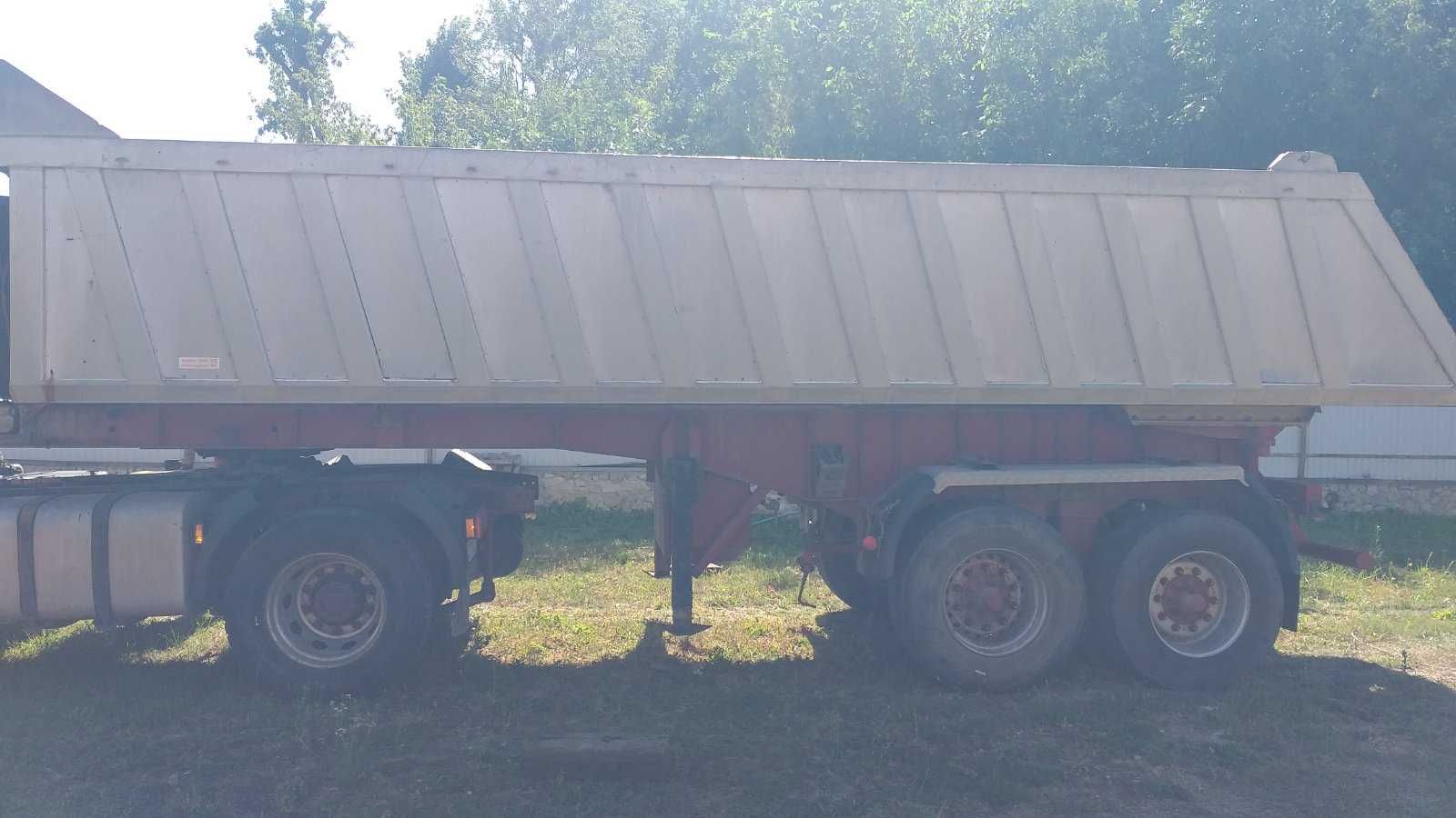 Напівпричіп, самоскид