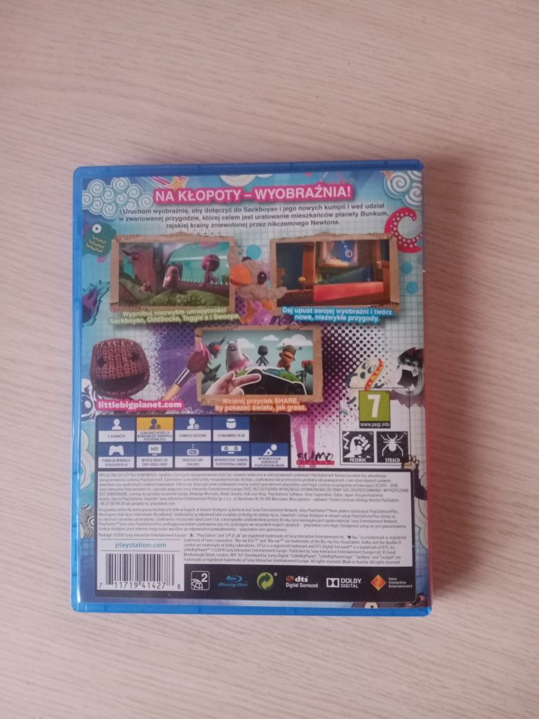 Gra na ps4 Little Big Planet 3