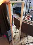 IKEA NISSEDAL Lustro biały 40x150 cm