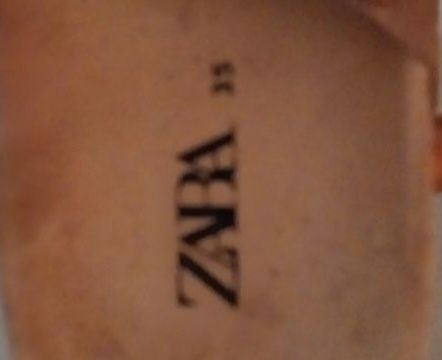 Sandálias de senhora/menina Zara tamanho 35