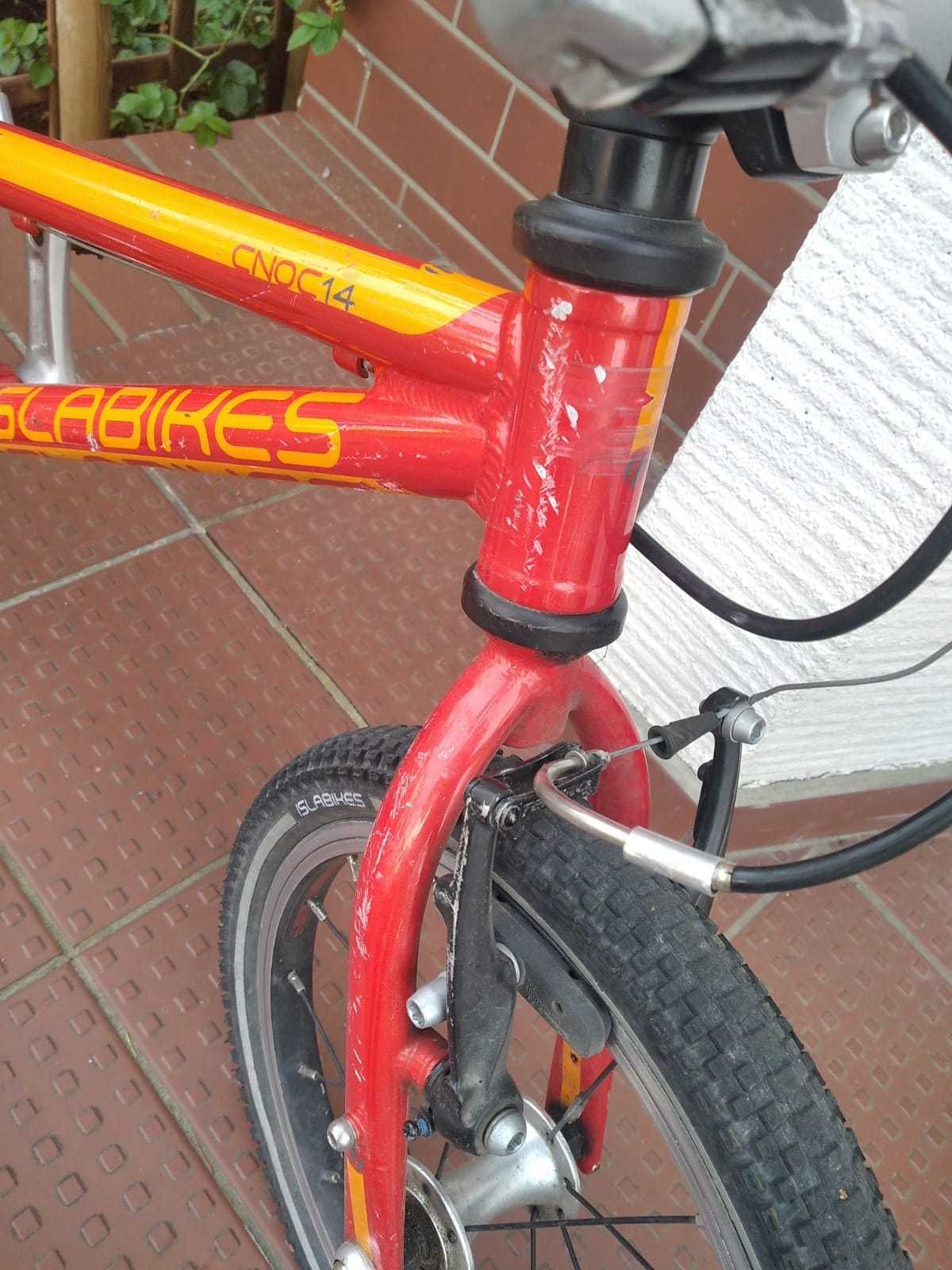 rower aluminiowy Islabikes 14 cali, 5,2kg