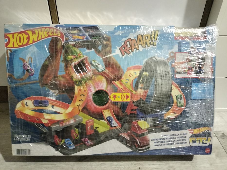 Треки Hot wheels Кобра,Rex,Горила