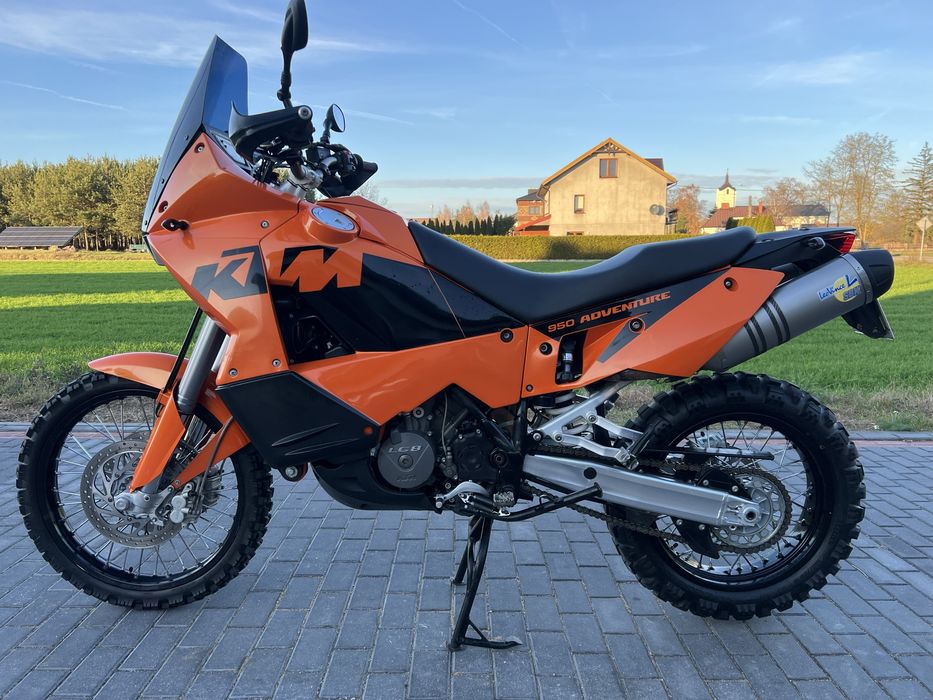 KTM 950 adventure 2004r. Zamiana