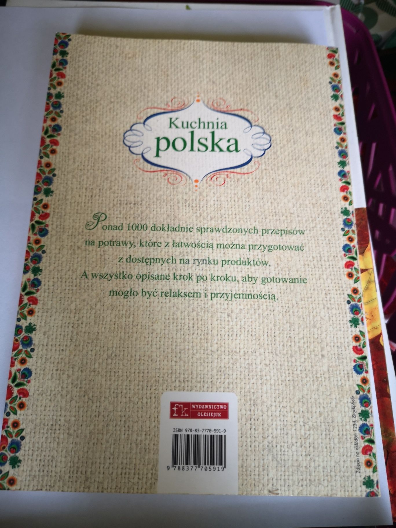 Kuchnia polska - książka z przepisami naszych babć