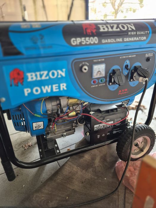 Генератор 5,5кВт Газ/Бензин