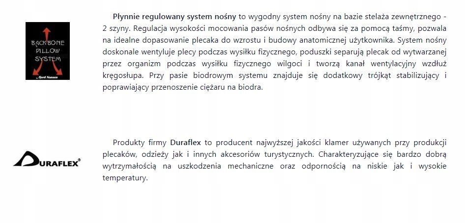 Duży Plecak Turystyczny Trekkingowy Fjord Nansen Himil 70l + 10l