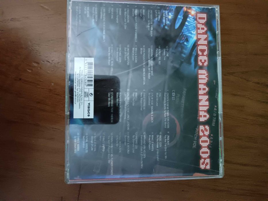 cd original - dance mania 2005 - duplo cd