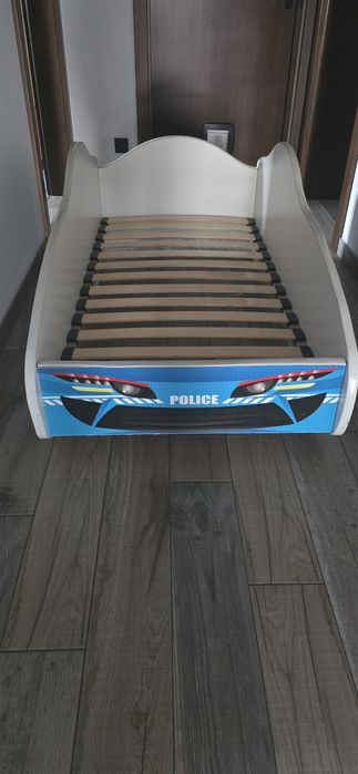 Łóżko dziecięce policja