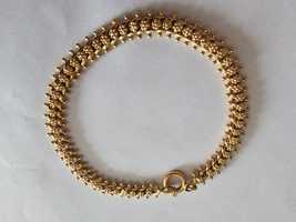 Pulseira trabalhada ouro 19,2k