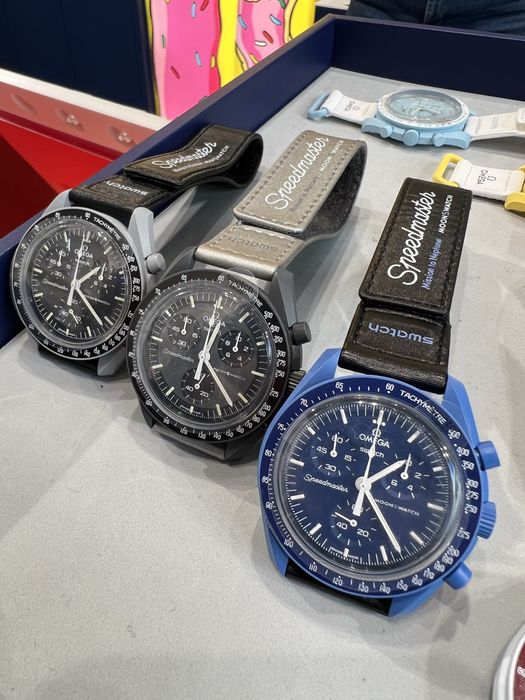 Moonswatch ЛУНА и МЕРКУРИЙ ОРИГИНАЛ Omega Swatch