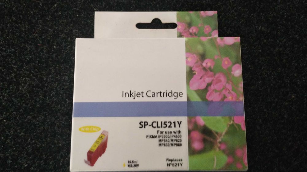 Pack Tinteiros Compatíveis CLI 520BK-CLI 521C/Y/M  (PORTES GRÁTIS)