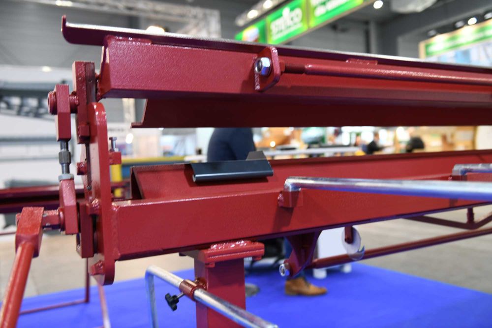 Giętarka zaginarka do blach RED 2.5 m 1.0 mm PROD-MASZ nowa