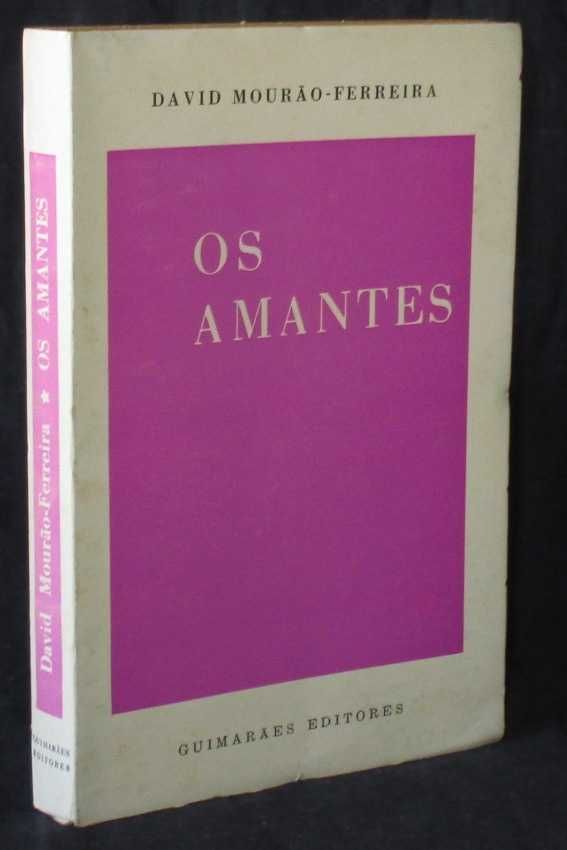 Livro Os Amantes David Mourão-Ferreira 1ª edição 1968