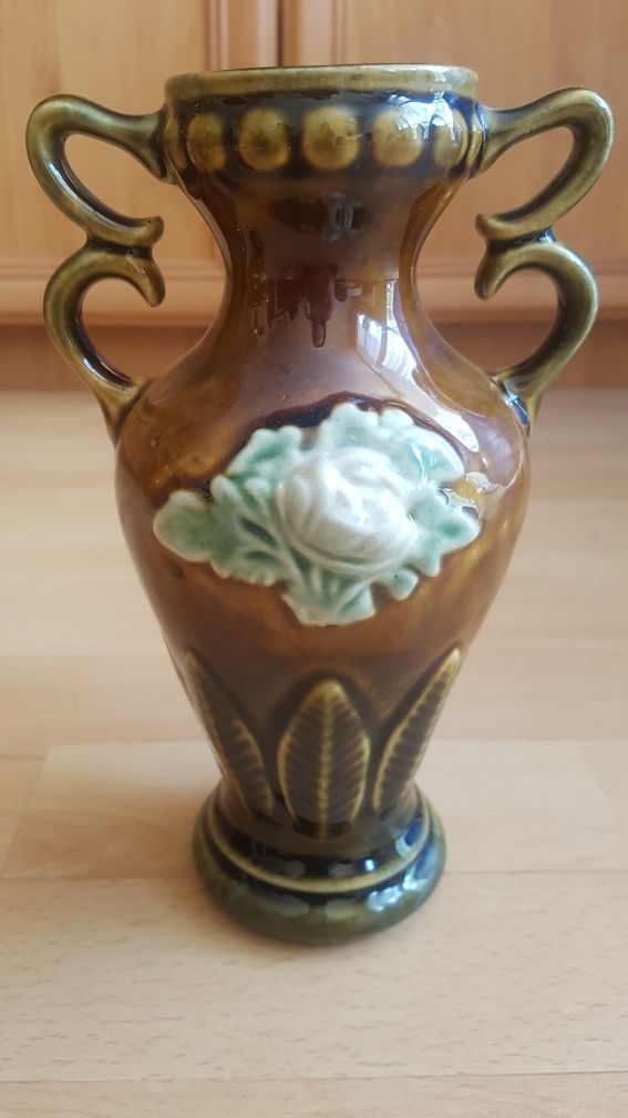 Wazon ceramiczny porcelitowy PRL