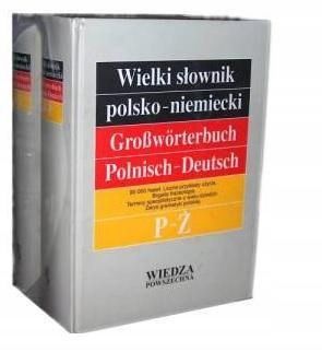 Wielki Słownik Polsko-niemiecki Tom 1-2 Wp