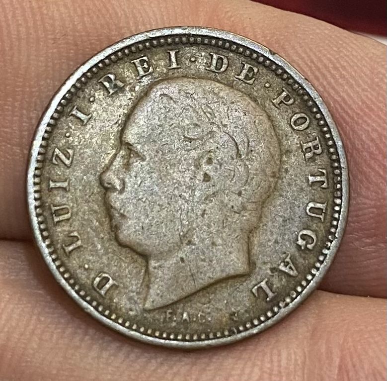 Moeda V Reis D LUIS I - 1886