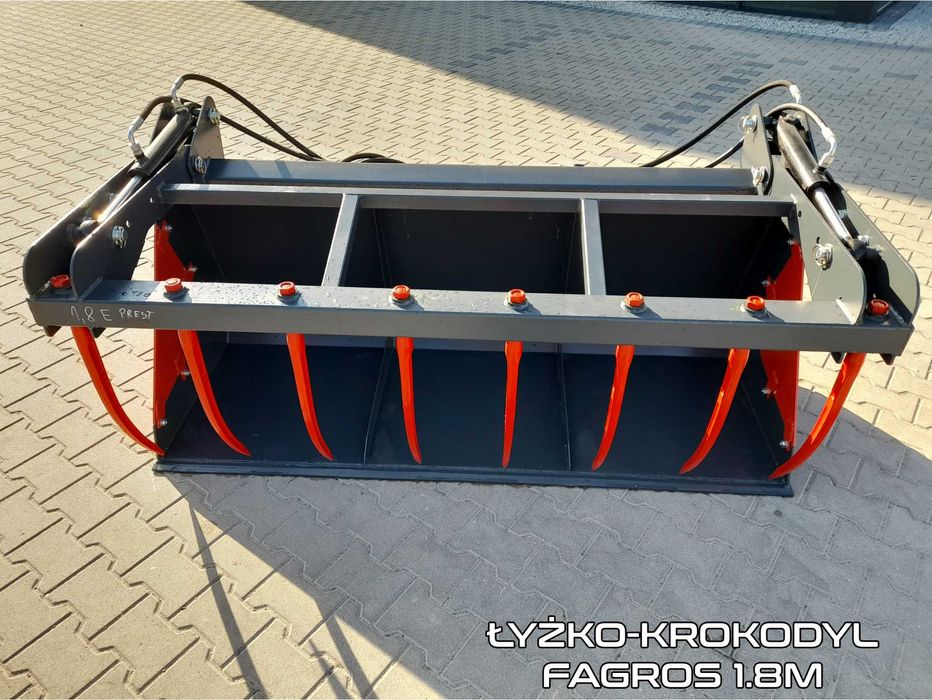 raty Nowy Łyżko-Krokodyl 1,0-2 m Euro SMS 1lub  2 siłowniki dostawa