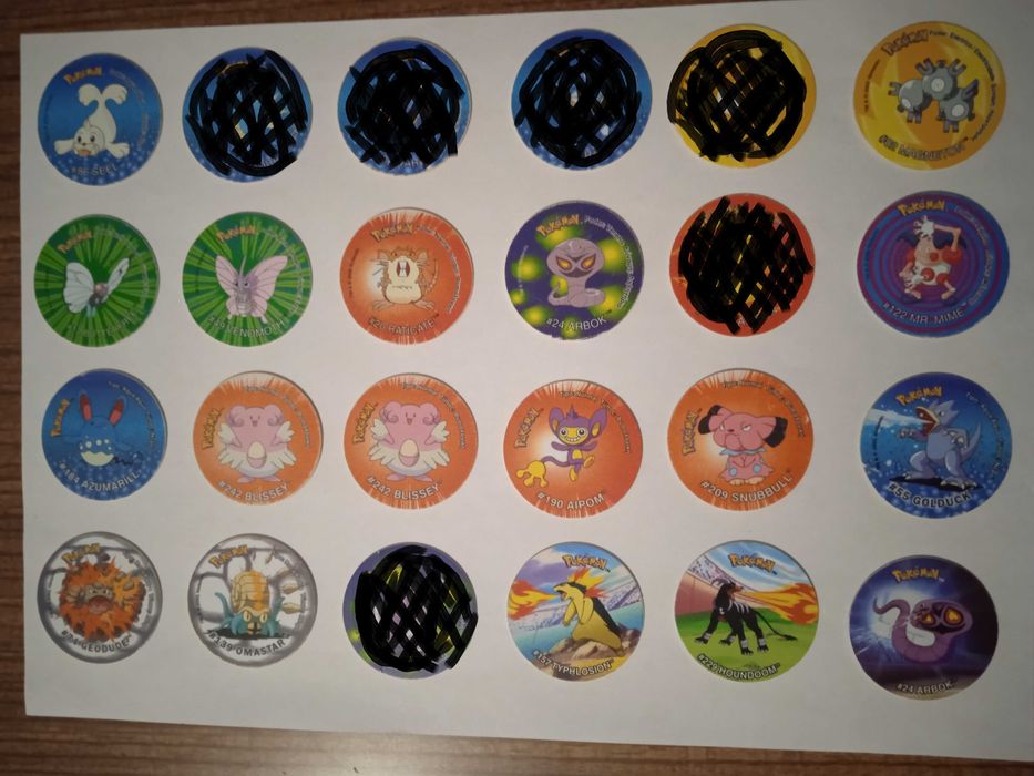 Pokémon Tazos Vários 2