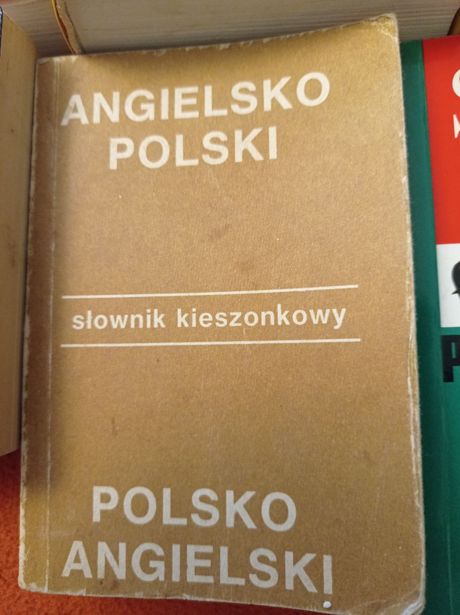 Słowniki polsko-angielskie, polsko-niemieckie, ortograficzne