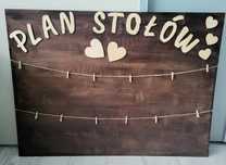 Plan stołów wesele