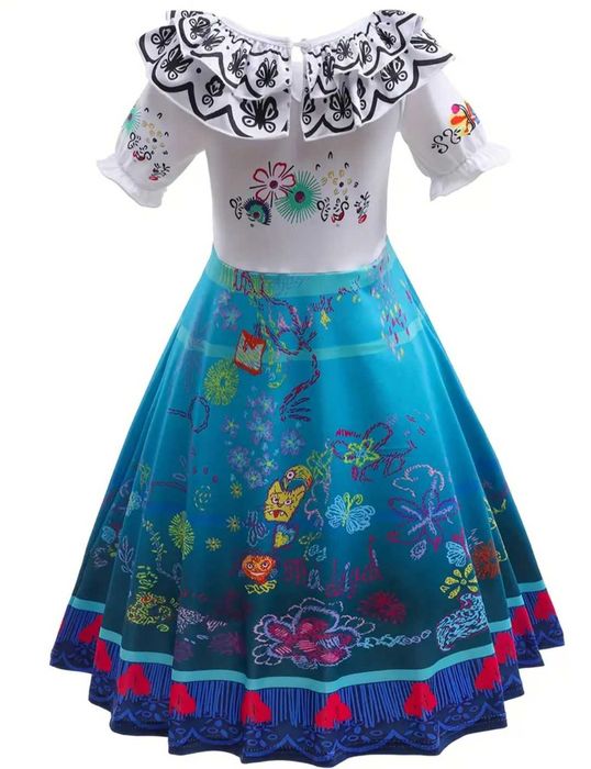 GRATIS! nowy strój Mirabel Encanto, r. 122/128 przebranie