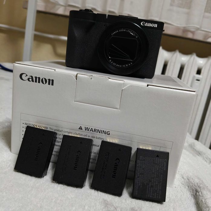 Canon Powershot V1 + akcesoria