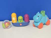 Zestaw zabawek Fisher Price Hipcio, kulka - motoryczne