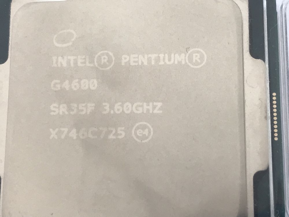 Processador Intel Pentium G4600 3.6GHZ