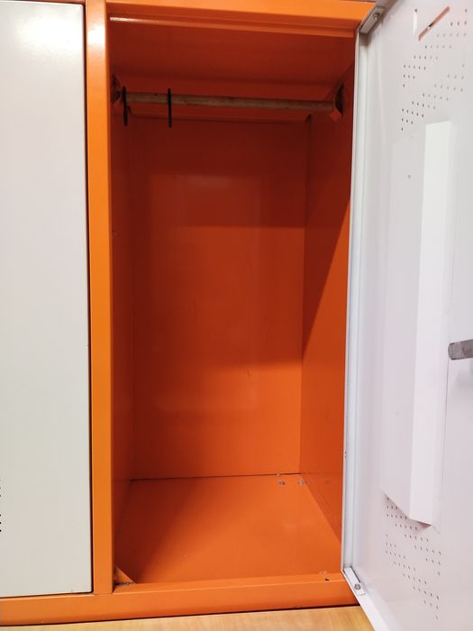 Szafka pracownicza ubraniowa BHP 8 osobowa metalowa