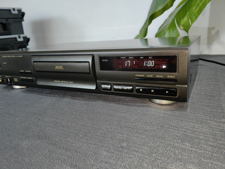 Odtwarzacz CD Technics SL PG-490 Wejście optyczne Sprawny ładny poleca