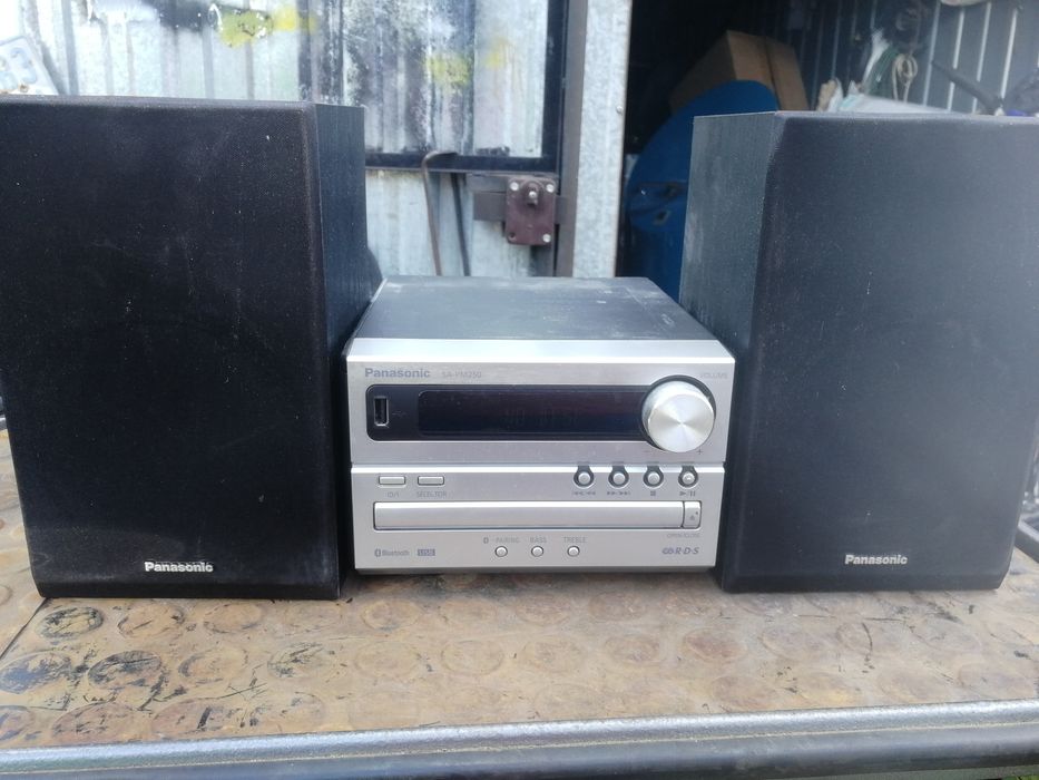 Mini wieża Panasonic Sa-pm250 Bluetooth wysyłka