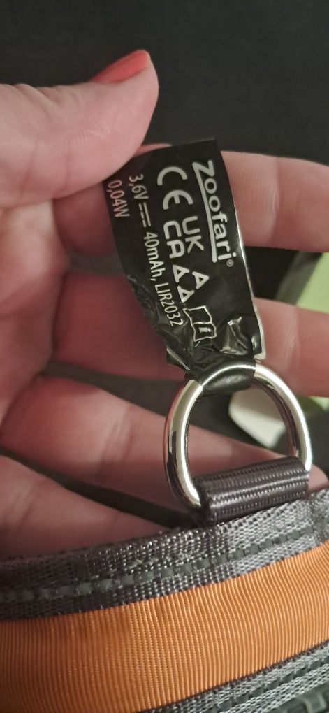 Obroża dla dużego psa Led rozmiar L zoofari