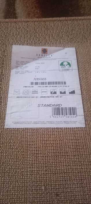 Dywan duży 3×4 jasny