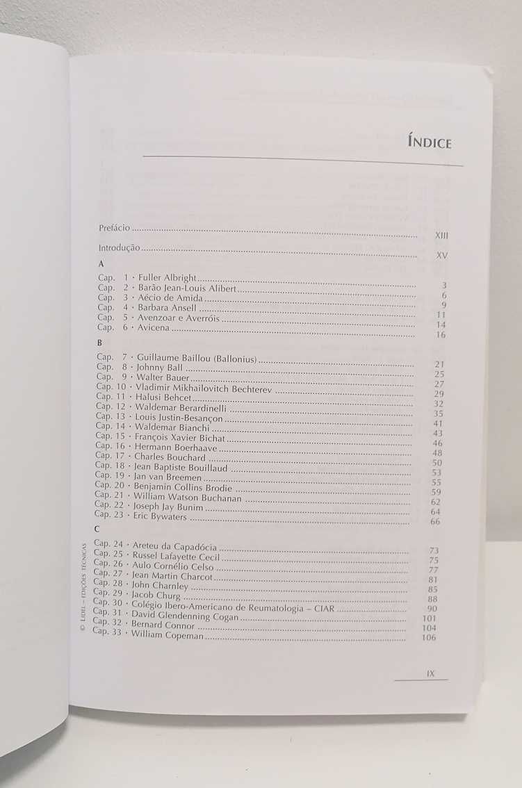 Quem Foi Quem na História das Doenças Reumáticas