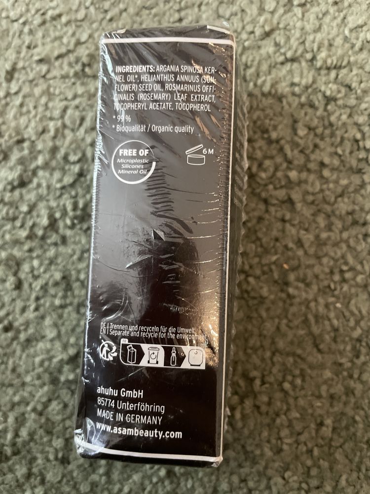 Ahuhu Argan oil 30ml organiczny olejek arganowy 0407