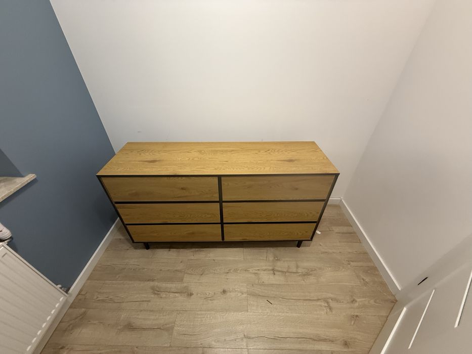 Komoda 6 szuflad jysk jak nowa