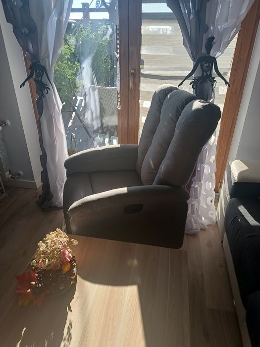 Fotel relaksacyjny masujący nowy tylko 550zl