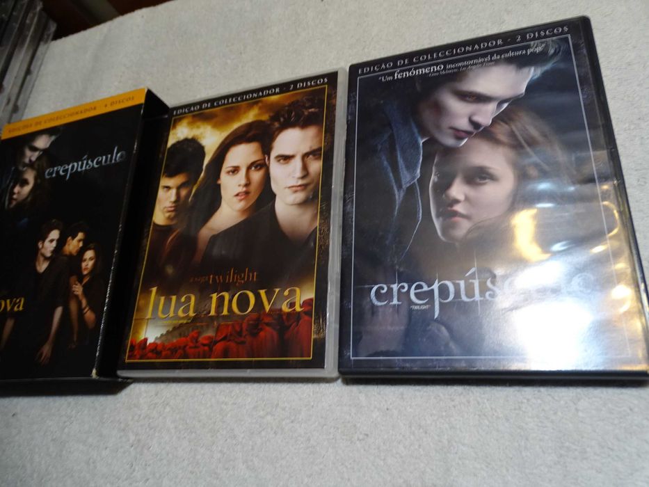 DVD Pack-Crepúsculo/Lua nova-Edições de 2 discos