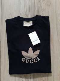 Gucci&adidas świetny męski T-shirt rozmiar XXL